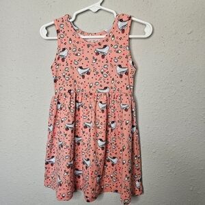 Flip Flop Dress Toddler Girl 2T Roller Skate Ice Cream Cones Skater Swing Flowy